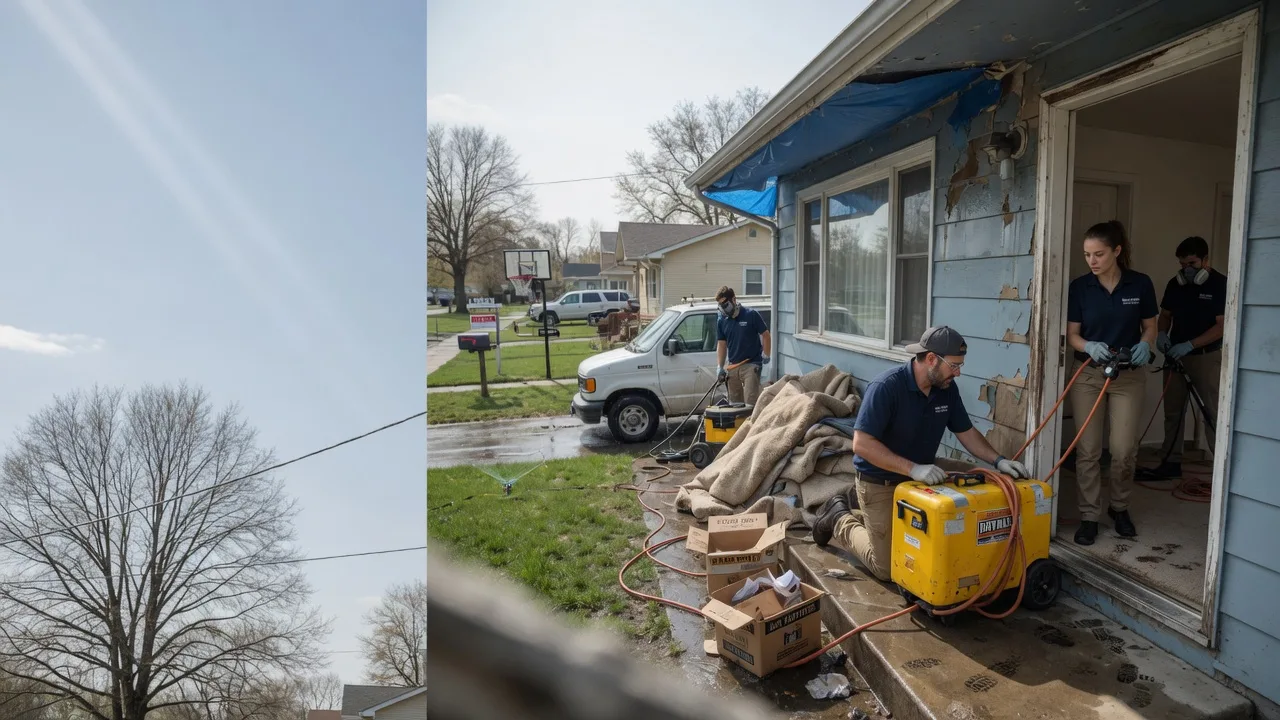 Basement Flood Cleanup in Goose Lake, IA near me